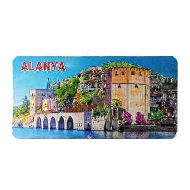 Alanya Temalı Metalize Magnet 50*100 Mm  - 3
