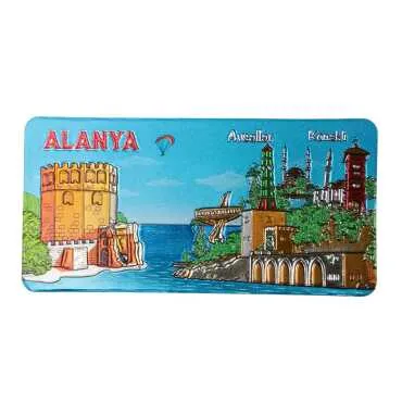 Alanya Temalı Metalize Magnet 50*100 Mm  - 5