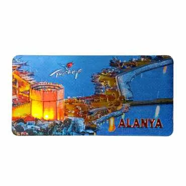 Alanya Temalı Metalize Magnet 50*100 Mm  - 6