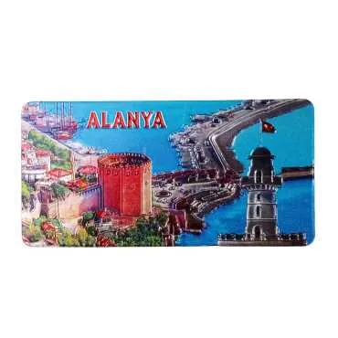 Alanya Temalı Metalize Magnet 50*100 Mm  - 10