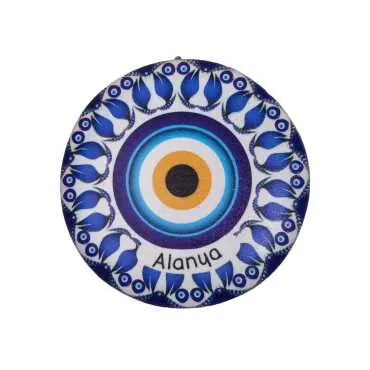 Alanya Themed Polyester Stone Refrigerator Magnet - 4