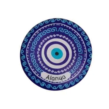 Alanya Themed Polyester Stone Refrigerator Magnet - 9