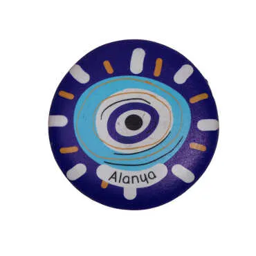 Alanya Themed Polyester Stone Refrigerator Magnet - 13