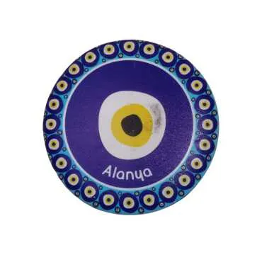 Alanya Themed Polyester Stone Refrigerator Magnet - 14