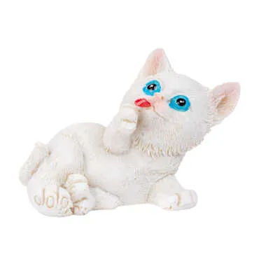 Toptan Mi̇ni̇k Polyester Kedi̇ (4 Adet)