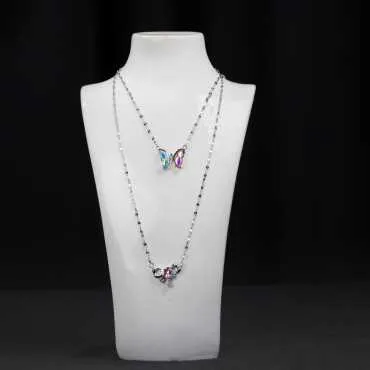 Steel Women's Necklace - Standart - 3