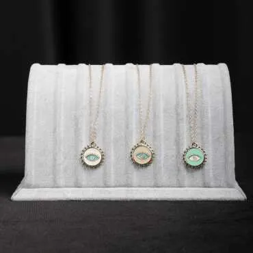 Mineral Coated Necklace - Standart - 5
