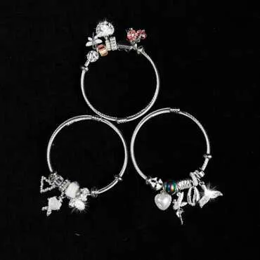 Steel Pandora Women's Bracelet - Standart - 2