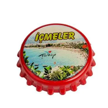 İçmeler Temalı Myros Beyaz Kapak Açacak Magnet 63x15 mm - 2