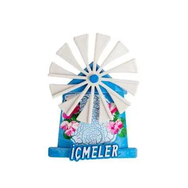 İçmeler Themed Marine Mill Refrigerator Magnet - Standart