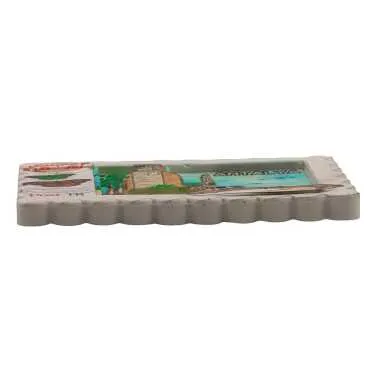 Wholesale Myros Antalya Themed Traditional Polyester Refrigerator Magnet - 5