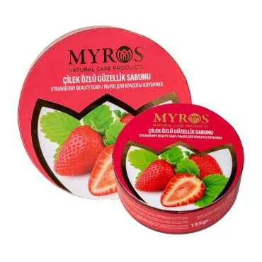 Yuvarlak Çilek Özlü Güzellik Sabunu 135 Gr