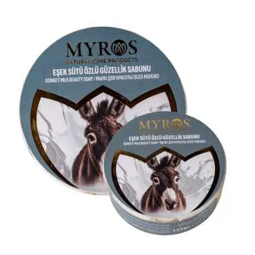 Yuvarlak Eşek Sütü Özlü Güzellik Sabunu 135 Gr