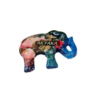 Akyaka Themed Clear Polyester Refrigerator Magnet
