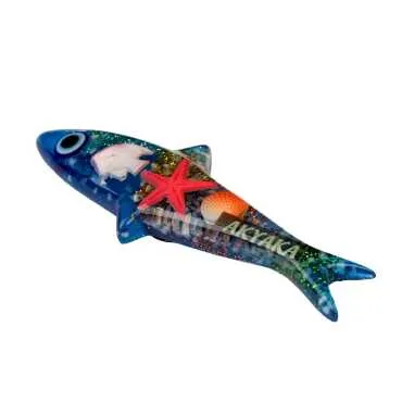 Akyaka Temalı Şeffaf Polyester Magnet - 10