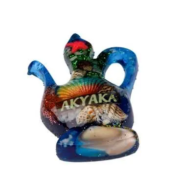 Akyaka Temalı Şeffaf Polyester Magnet - 5