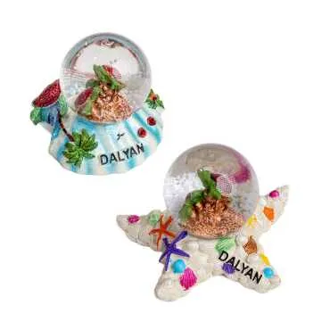 Wholesale Dalyan Themed Polyester Refrigerator Magnet 45 mm - 2