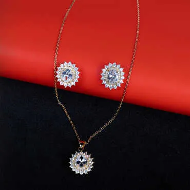 Steel Necklace Set