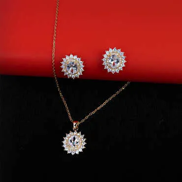Steel Necklace Set - Standart - 2