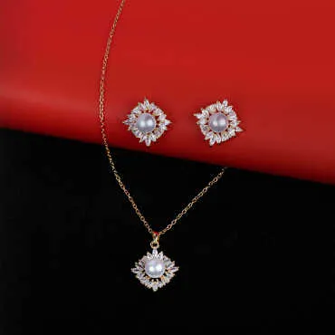 Steel Necklace Set - Standart - 5