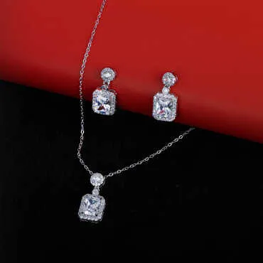 Steel Necklace Set - Standart - 7