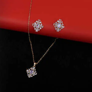 Steel Necklace Set - Standart - 9