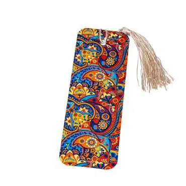 Mandala Themed Myros Metal Bookmark - 2