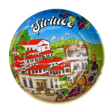 Şirince Themed Metal Bowl 95 mm - Standart - 2