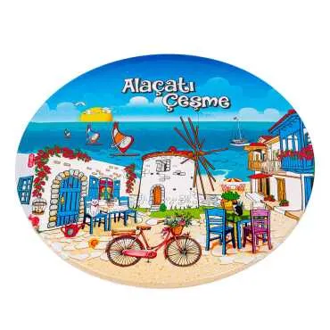 Alaçatı Themed Metal Trivet - Standart - 2