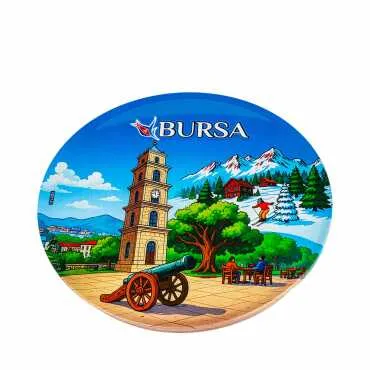 Bursa Themed Metal Trivet - Standart - 2