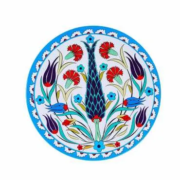 Ceramic Themed Metal Trivet - Standart