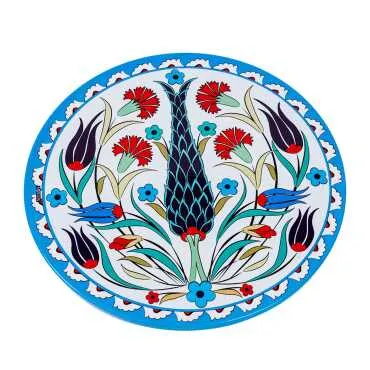 Ceramic Themed Metal Trivet - Standart - 2