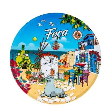 Foça Themed Metal Trivet
