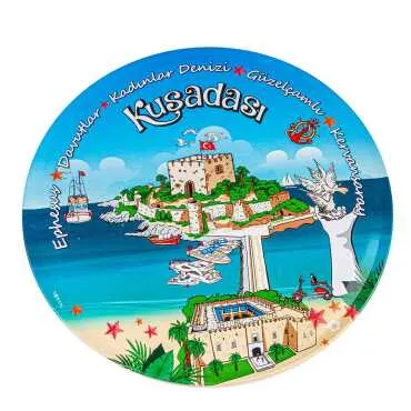Kuşadası Themed Metal Trivet - Standart - 2
