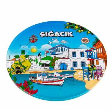 Sığacık Themed Metal Trivet - Standart - 2