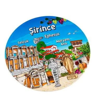 Şirince Themed Metal Trivet - Standart - 2