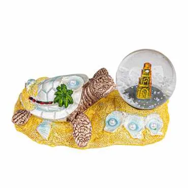 Belek Themed Polyester Pearl Caretta Water Bottle 45 mm - Standart - 2