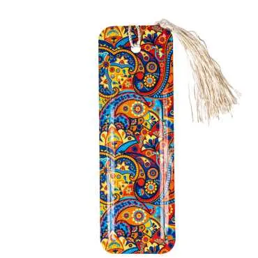 Mandala Themed Myros Metal Bookmark - 4