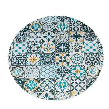 Mandala Themed Metal Trivet - 6