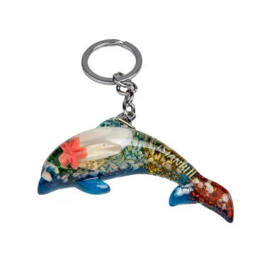 Istanbul Themed Clear Polyester Keychain - 7