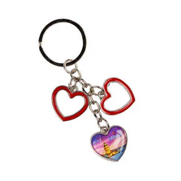 Istanbul Themed I Love Keychain - Standart - 2
