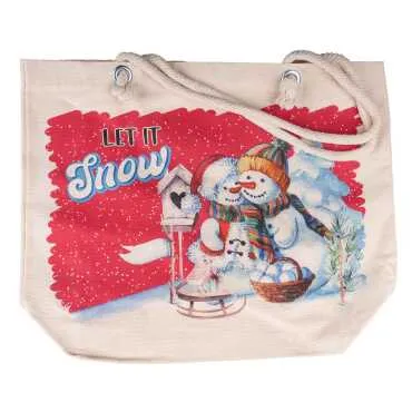 Christmas Themed Myros Large Accordion Makeup Bag 160x270x80 mm