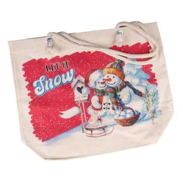 Christmas Themed Myros Large Accordion Makeup Bag 160x270x80 mm - Standart - 2