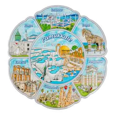 15 Cm Pamukkale Polyester Tabak - Standart