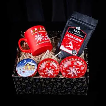 Fireplace Coffee Mug Set