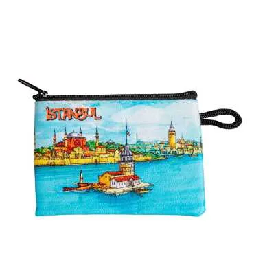 İstanbul Themed Myros Wallet 113x80x8 mm - 3