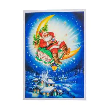 Yılbaşı Temalı Kartpostal - Standart - 9