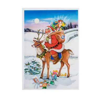 Yılbaşı Temalı Kartpostal - Standart - 10