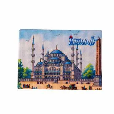 İstanbul Temalı Kanvas Şövale Tablo 70x100 mm - 6