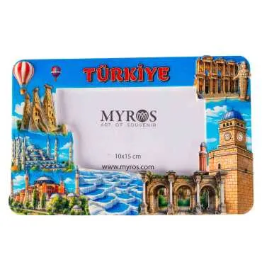 Türkiye Temalı Myros Uv Polyester Fotoğraf Çerçevesi - 4